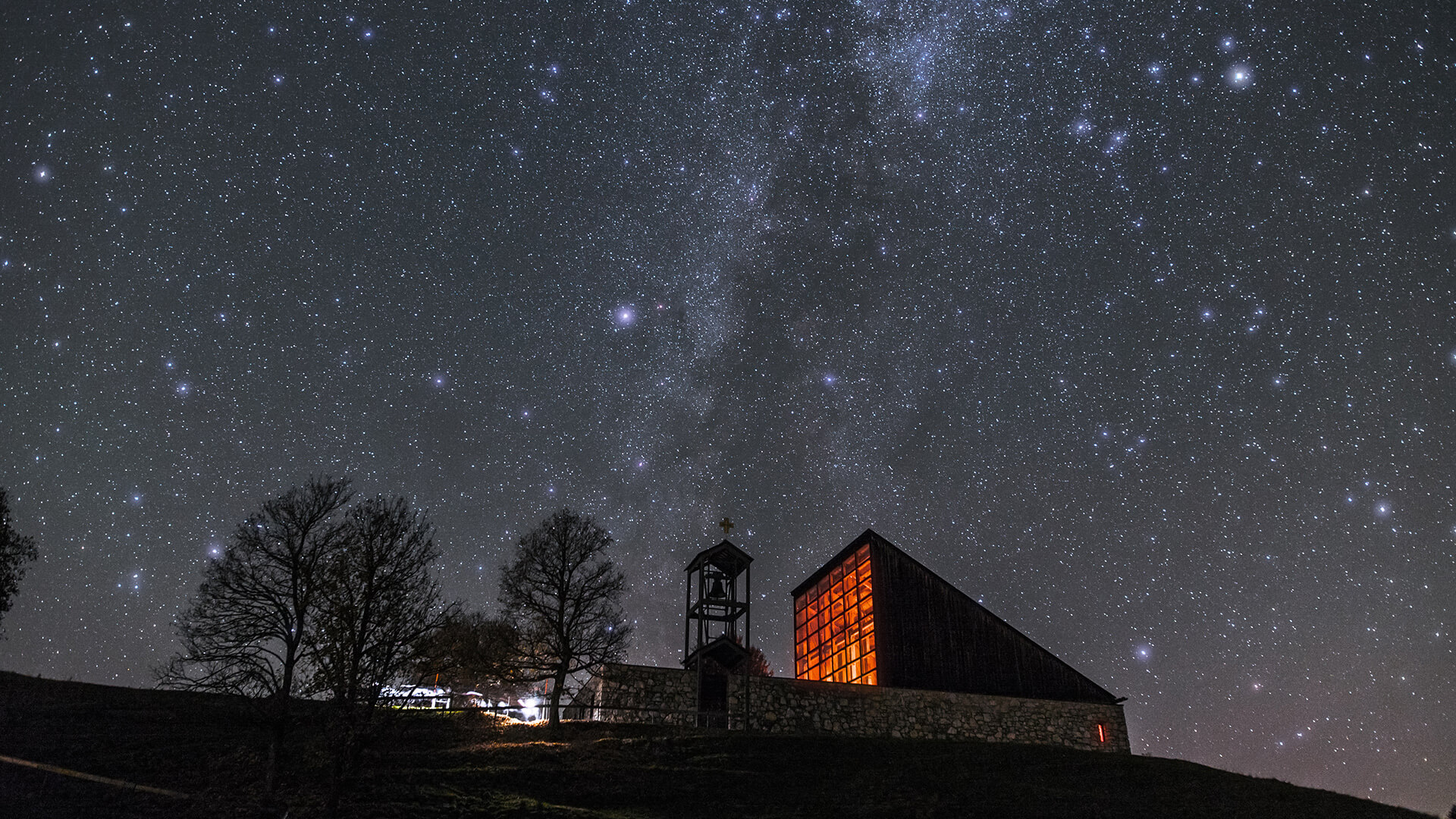 Reit im Winkl: Starry sky over the Winklmoos-Alm star park