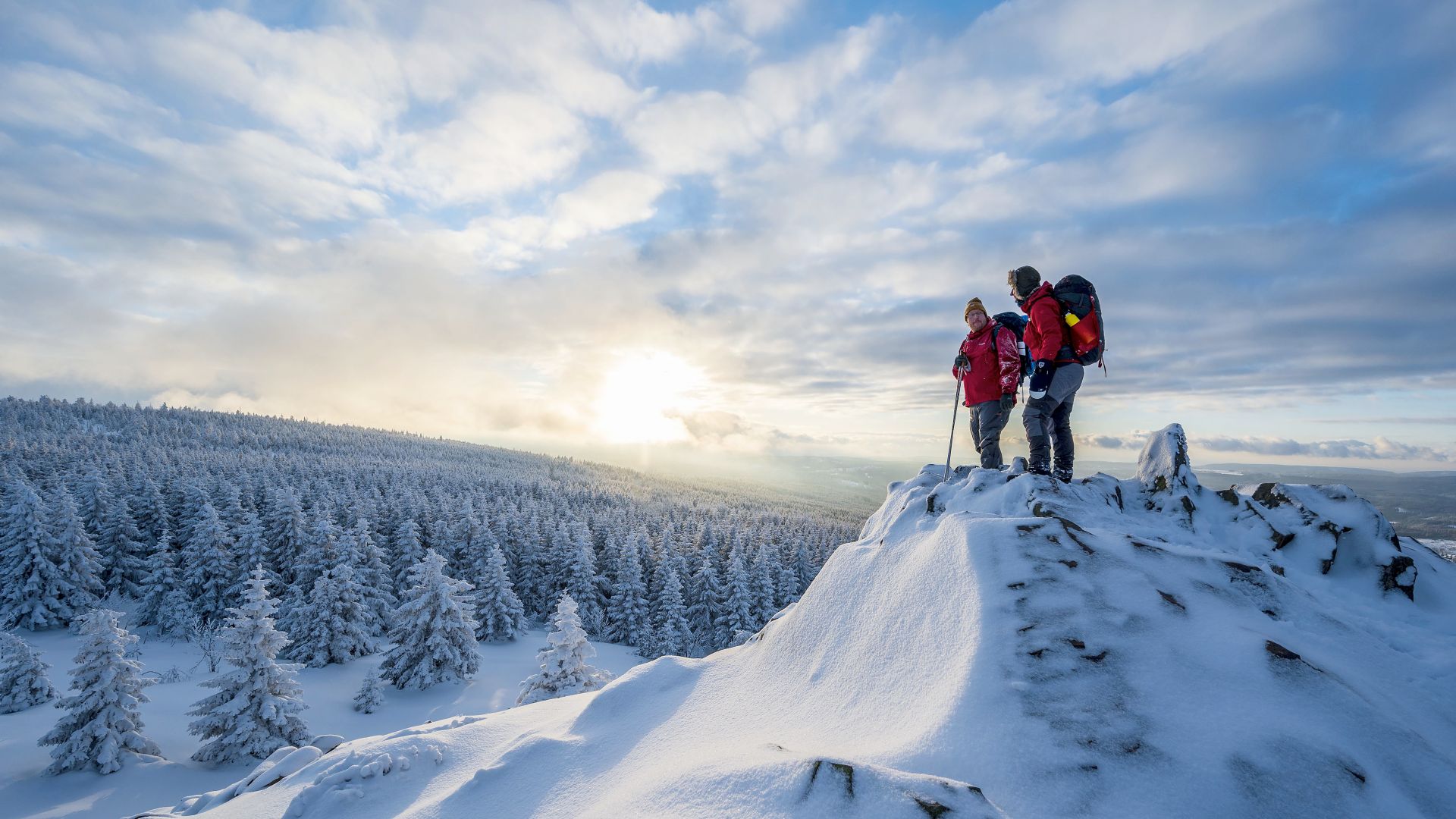 Harz: Skiwandern im Nationalpark Harz