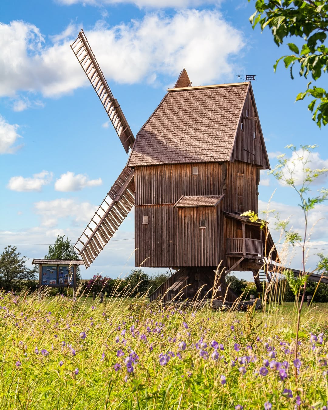 Historic Bockwindmühle Krippendorf