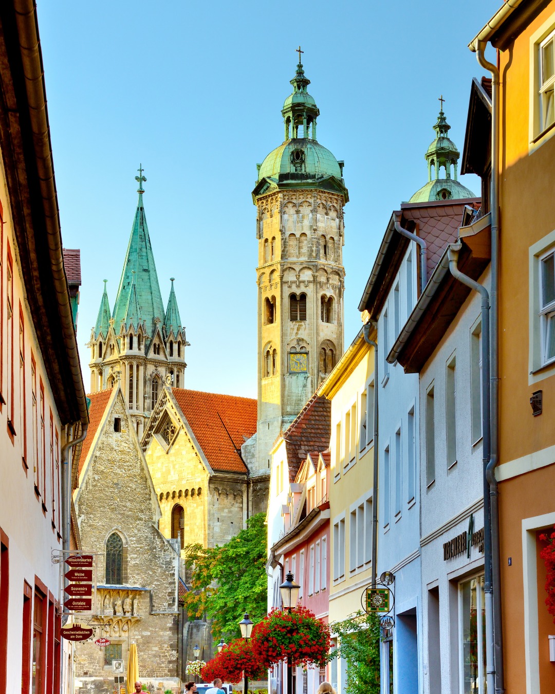 UNESCO-listed Naumburg Cathedral in Saxony-Anhalt.