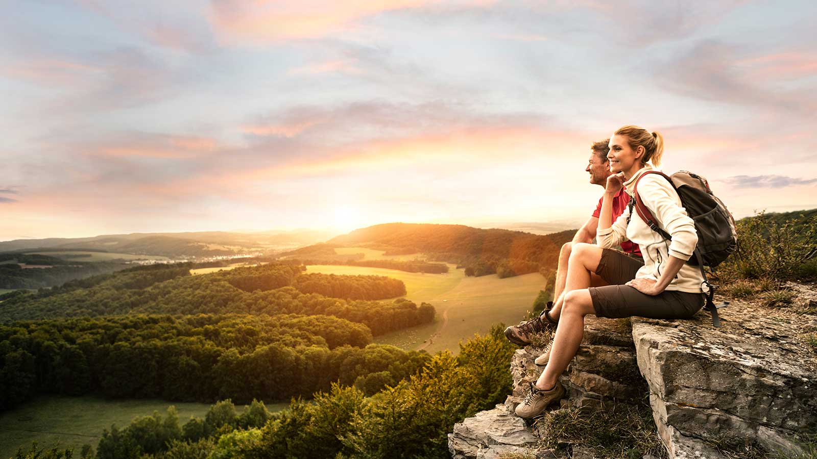 Wzgórza Hörselberge w pobliżu Eisenach