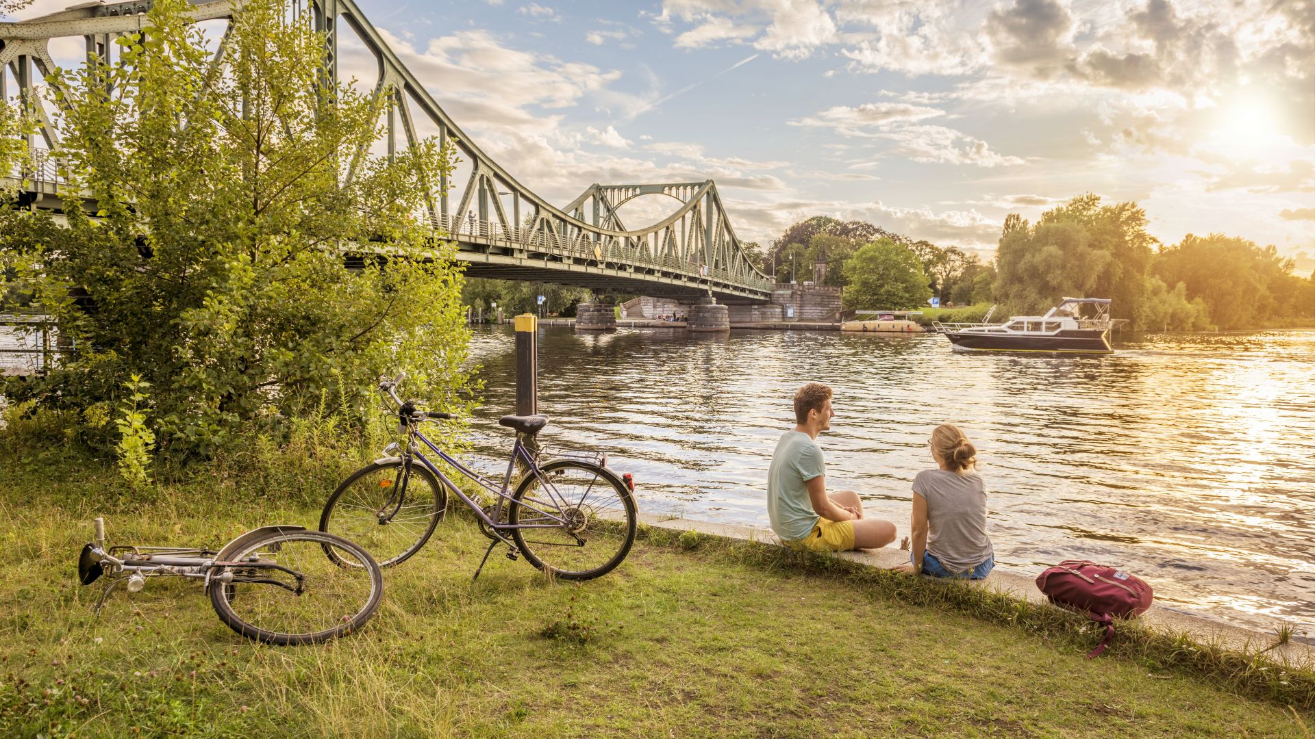 Berlin: Fahrradtour zur Glienicker Brücke