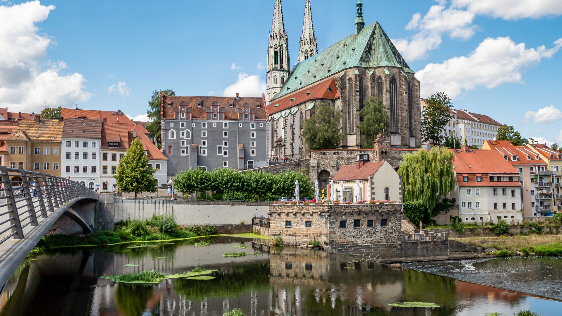 Görlitz: St. Peter and Paul with Neisse Bridge, Via Regia