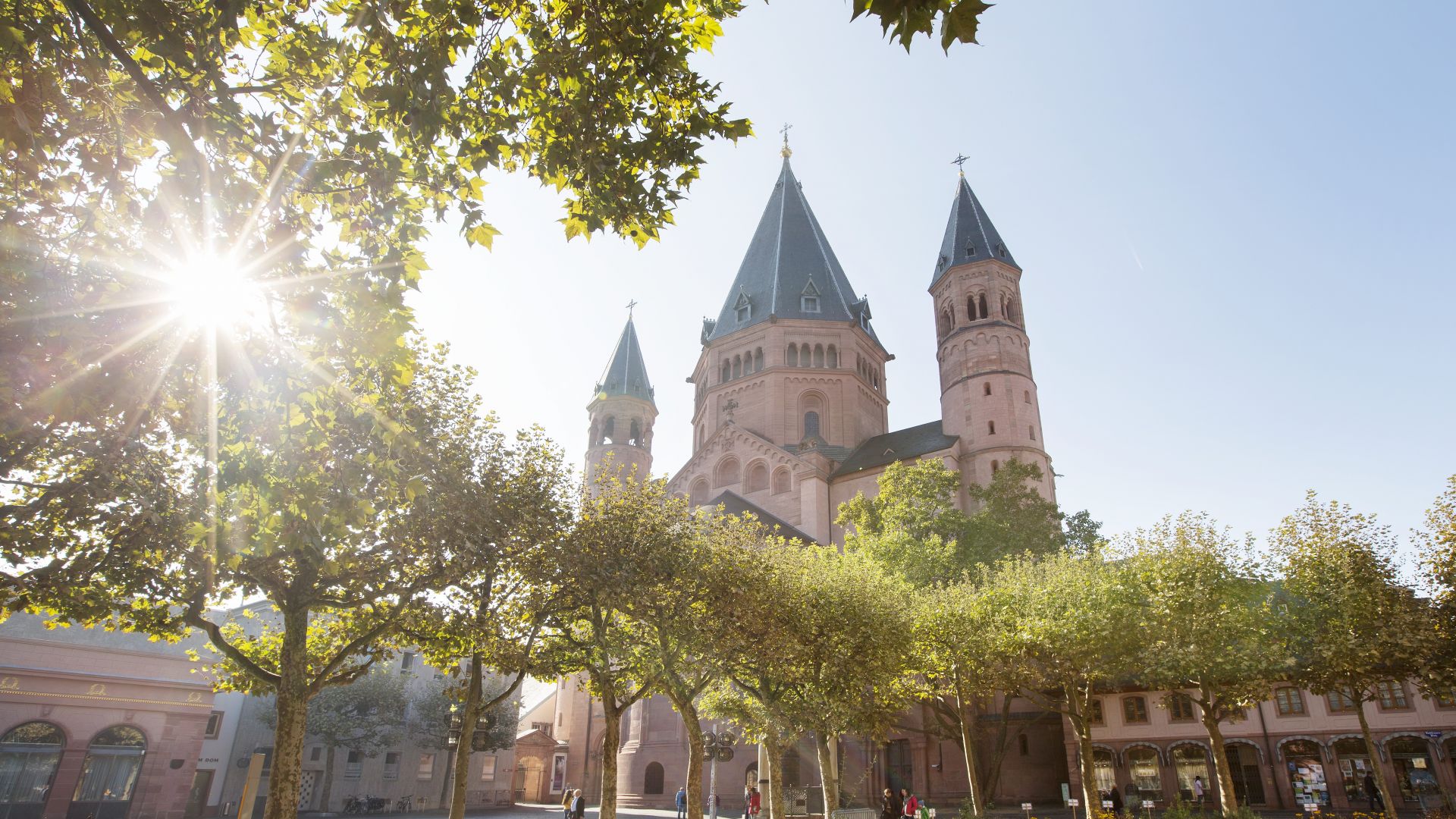 Mainz: Overlooking Mainz Cathedral
