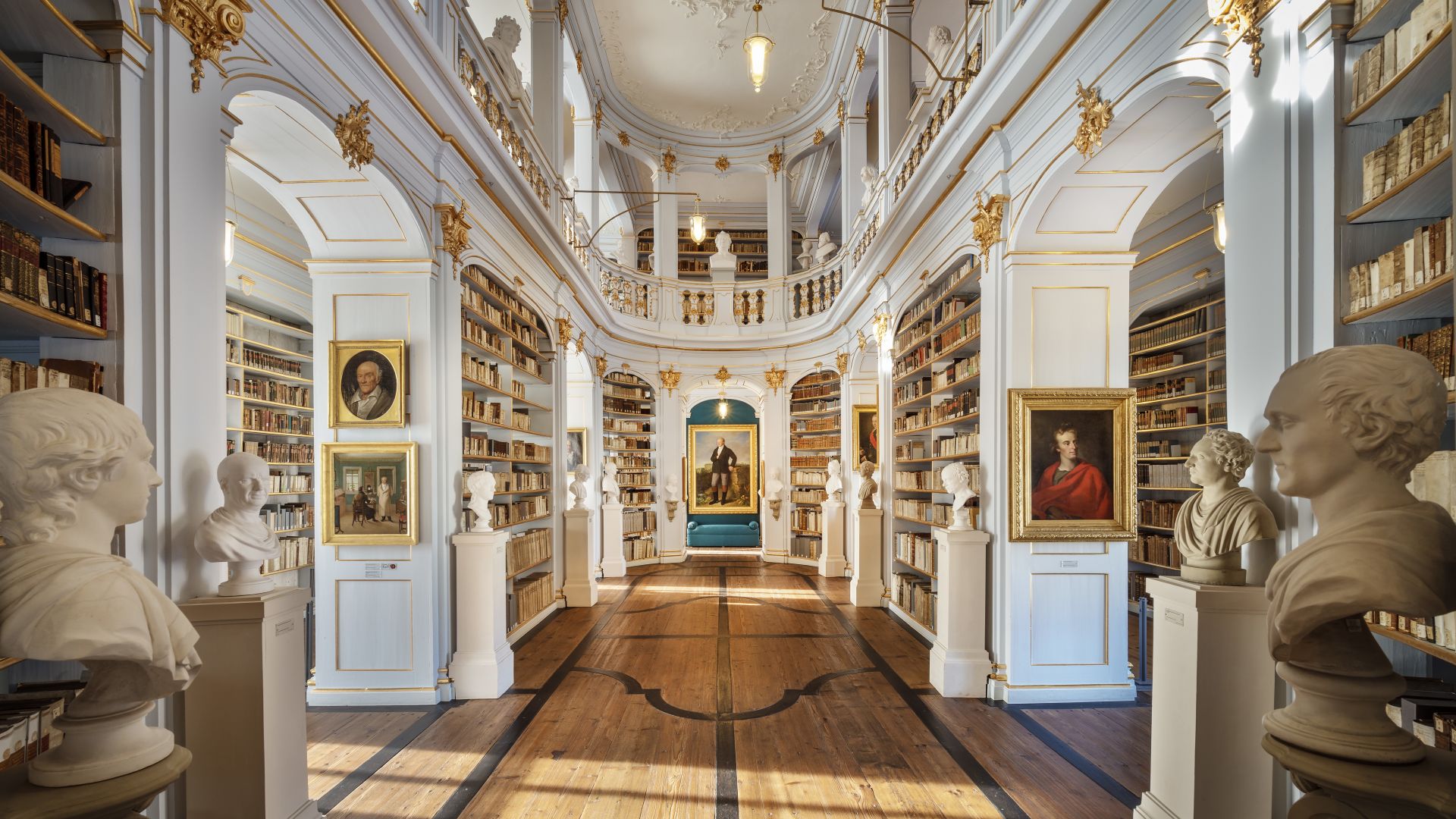 Weimar: Herzogin Anna Amalia Bibliothek, UNESCO Weltkulturerbe