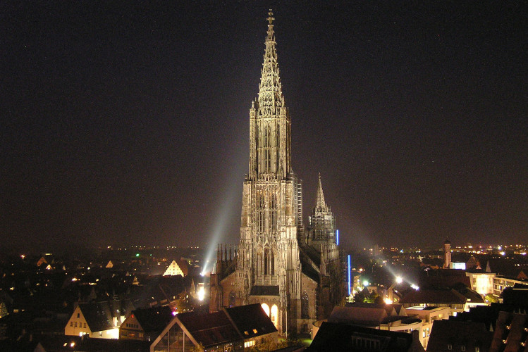 Münster bei Nacht