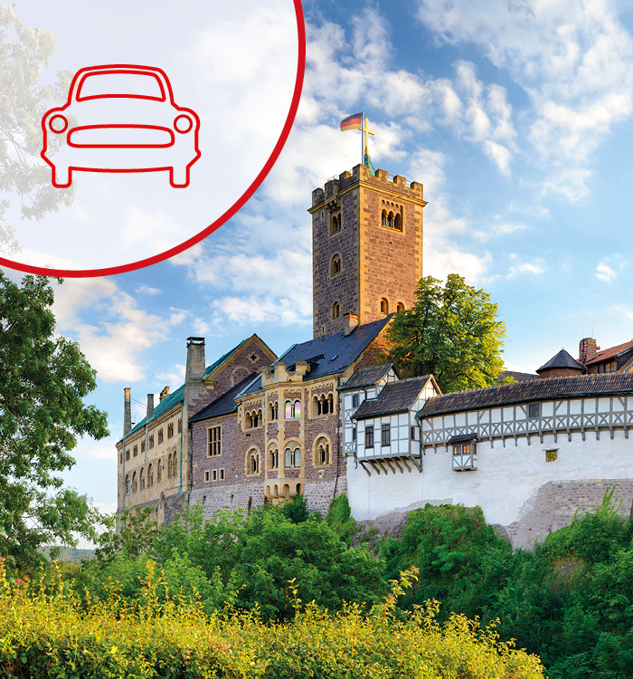 Eisenach: Wartburg, UNESCO Welterbe