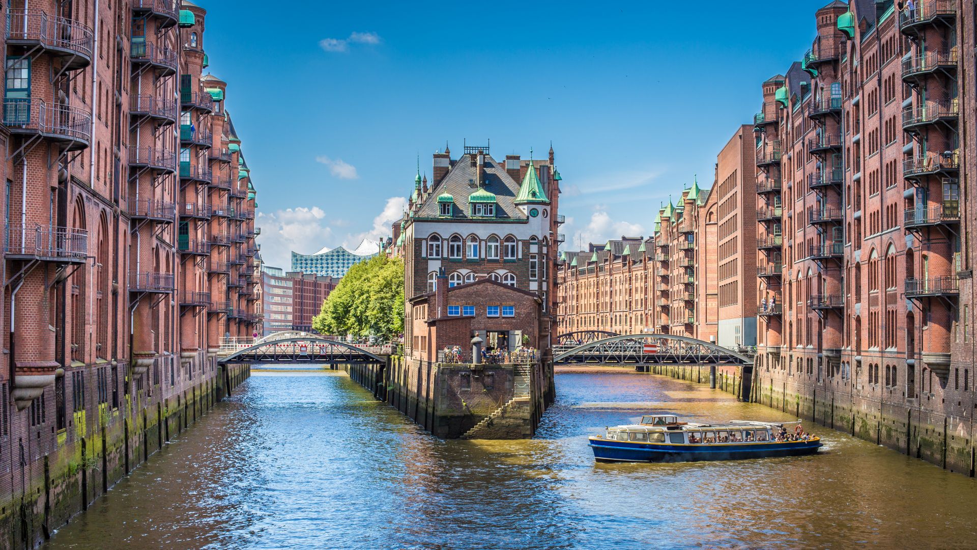 Photo de la Speicherstadt à Hambourg