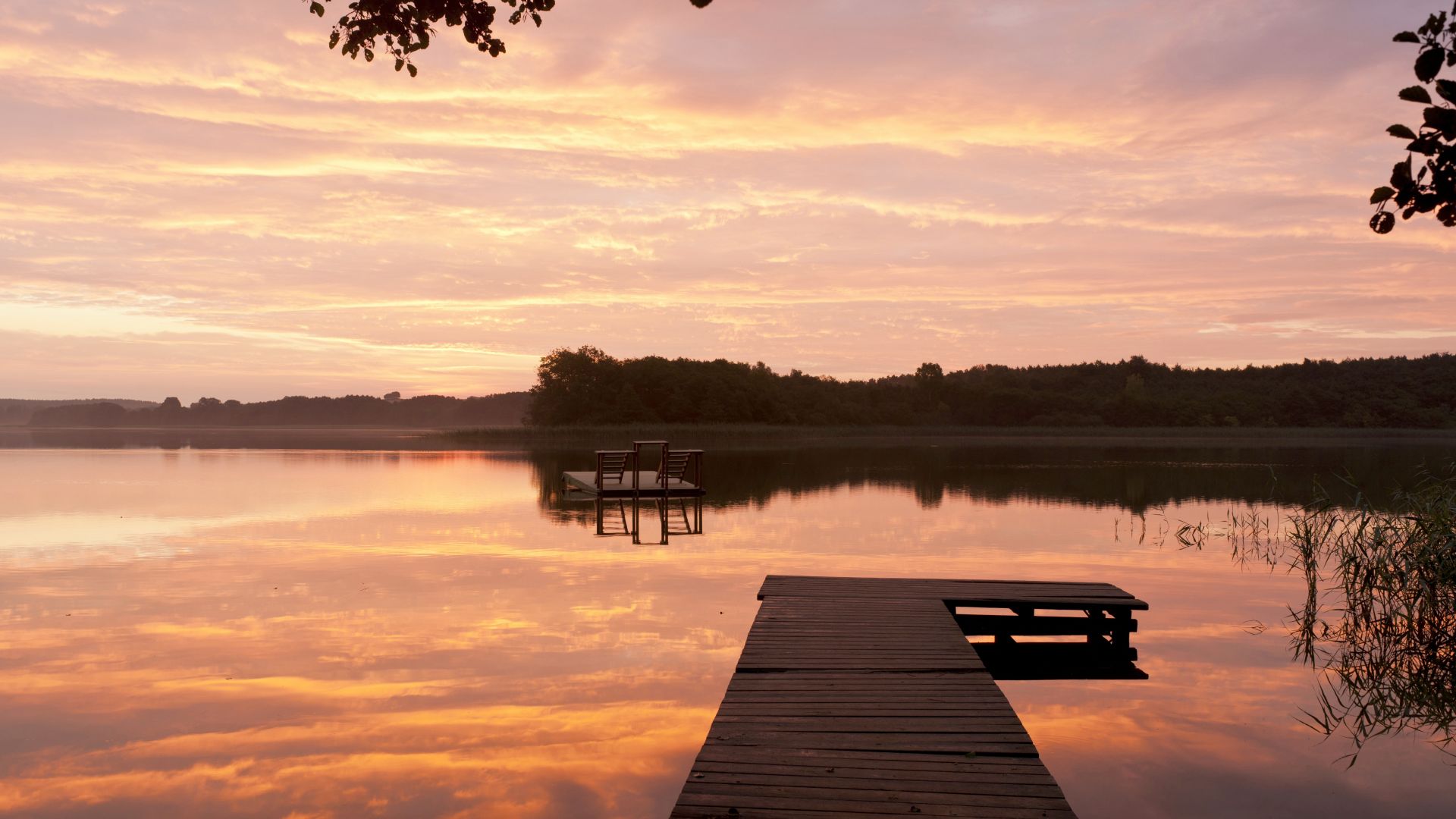 Feldberg Lake District: Uckermark Lakes Nature Park near Feldberg, Breiter LuzinUckermark Lakes Nature Park