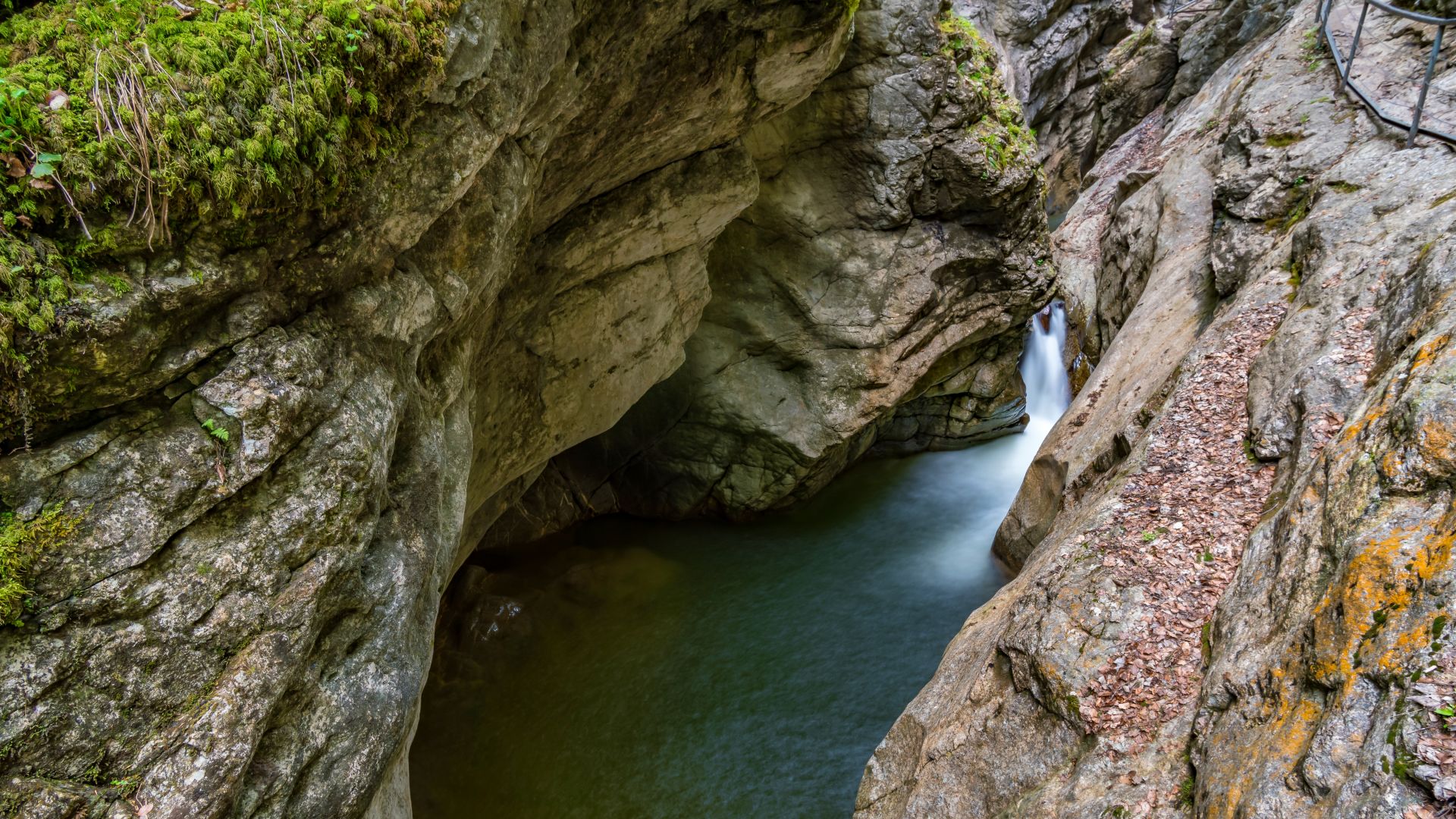 SonthoSonthofen: Gorges de Starzlach dans l'Allgäufen: Starzlachklamm gorge in the Allgäu region