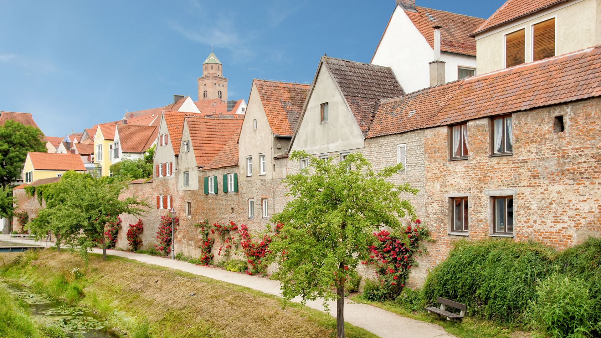 Donauwörth: Altstadt an der Romantischen Straße