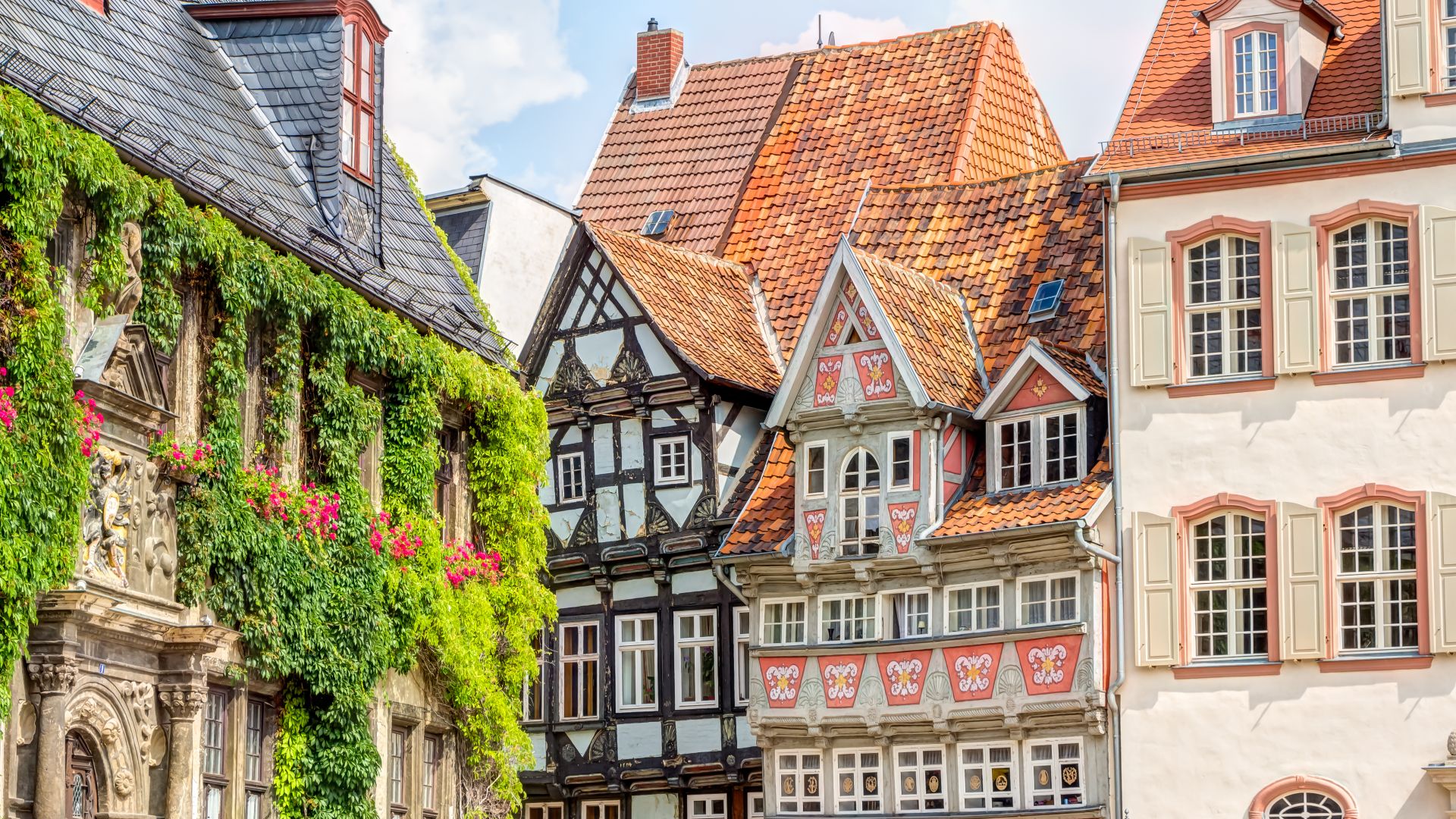 Quedlinburg: Altstadt an der Deutschen Fachwerkstraße