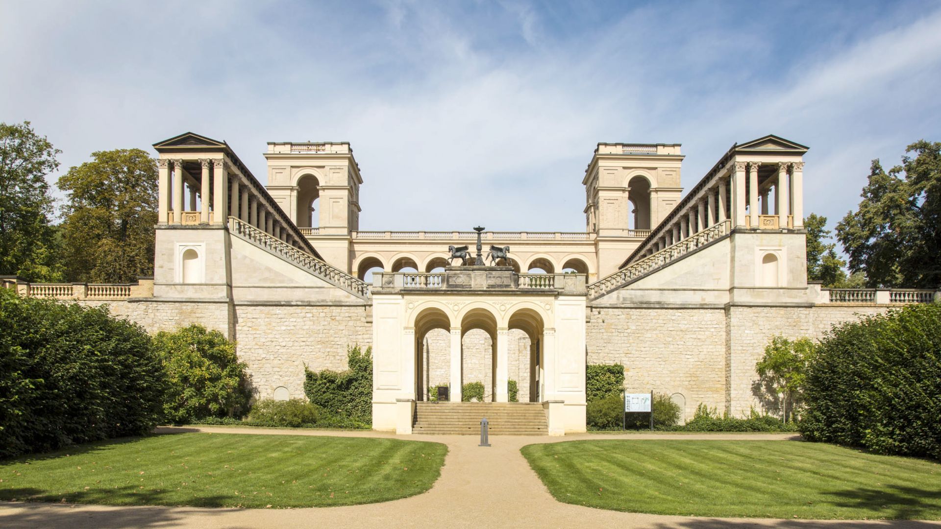 Potsdam: Schloss Belvedere auf dem Pfingstberg, Königin Luise Route