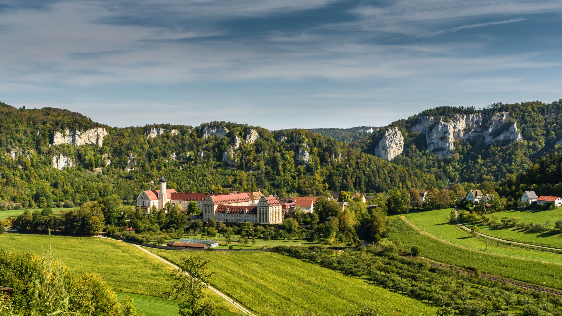 Beuron: Archi abbaye bénédictine de St. Martin, monastère de Beuron