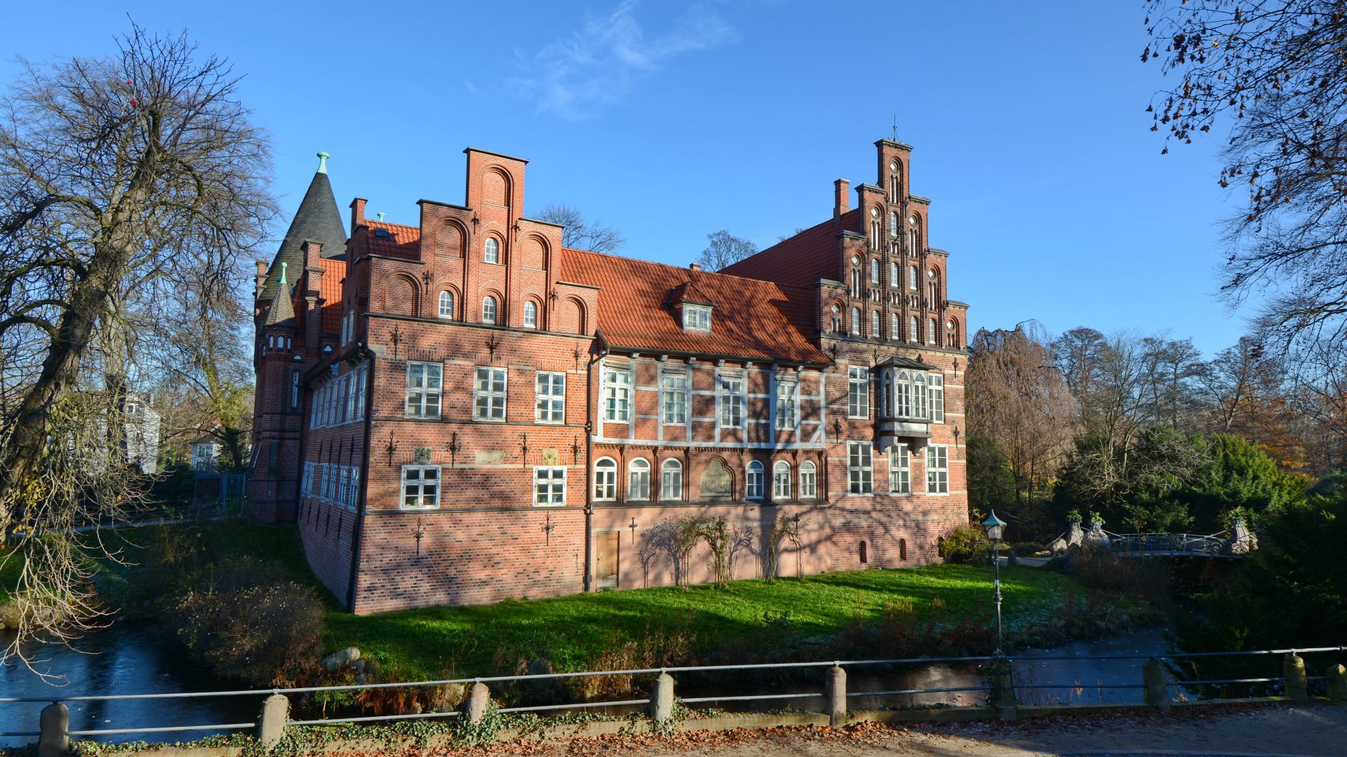 Hamburg: Bergedorfer Schloss in Bergedorf, home of the local history museum