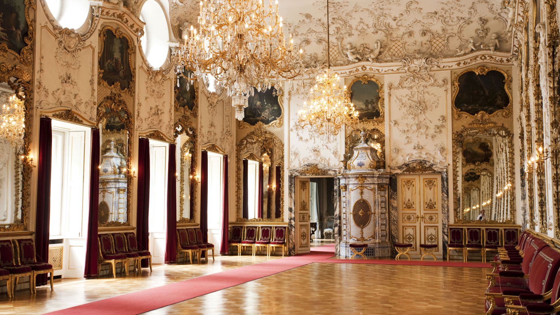 Regensburg: Ballsaal im Schloss St. Emmeram