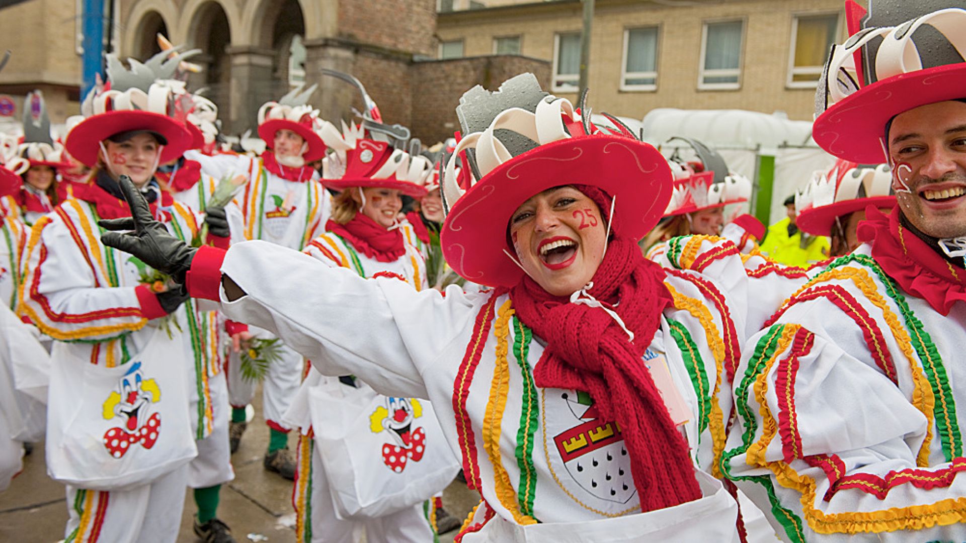 Köln: Karnevalsumzug am Rosenmontag in Köln