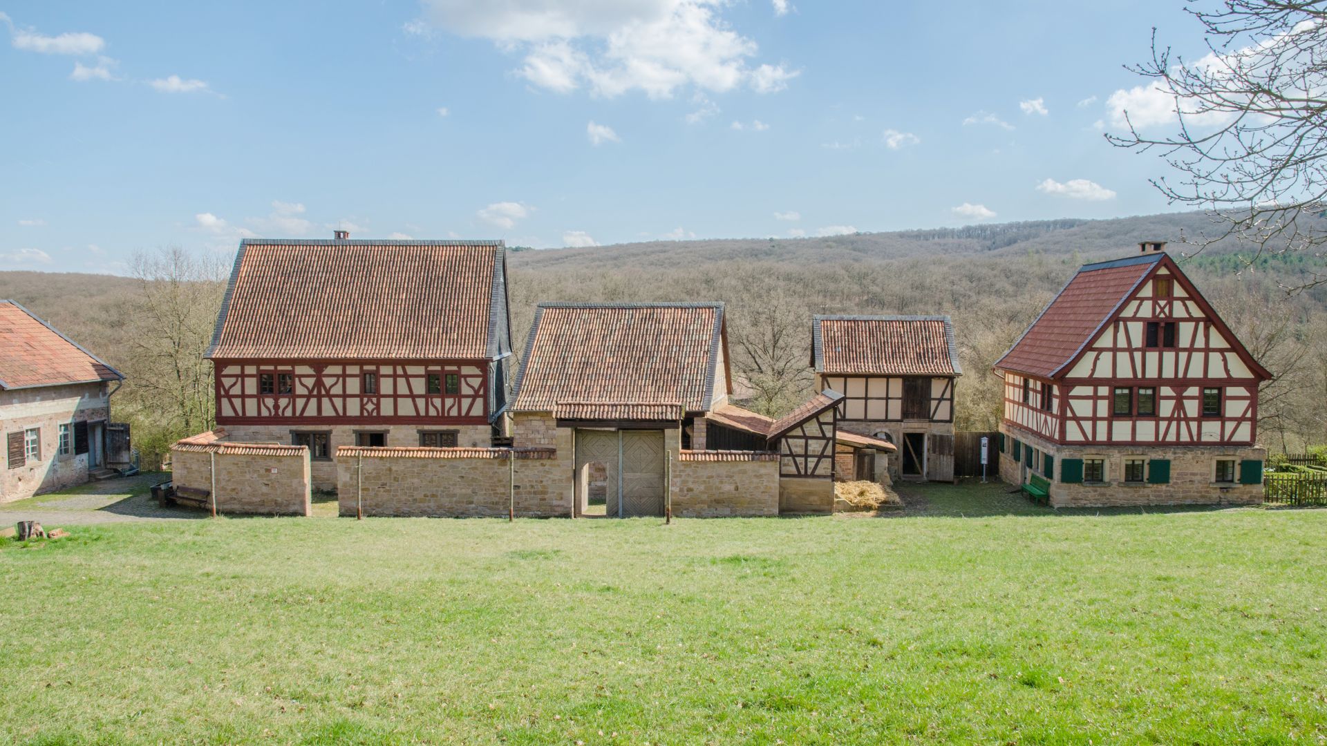 Bad Sobernheim : fermes historiques dans le musée en plein air de Bad Sobernheim