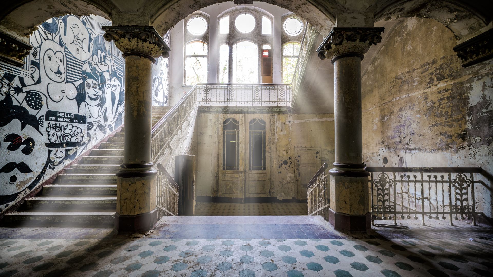 Beelitz: Beelitz sanatorium - Whitney Houston house