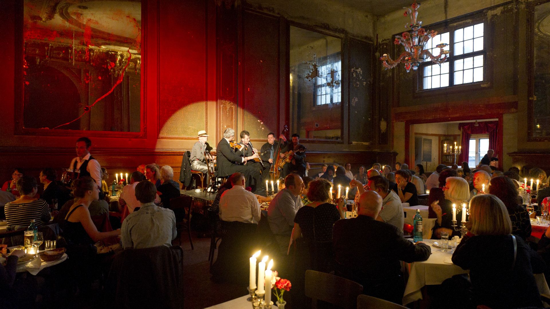 Live music at Clärchens Ballhaus Berlin