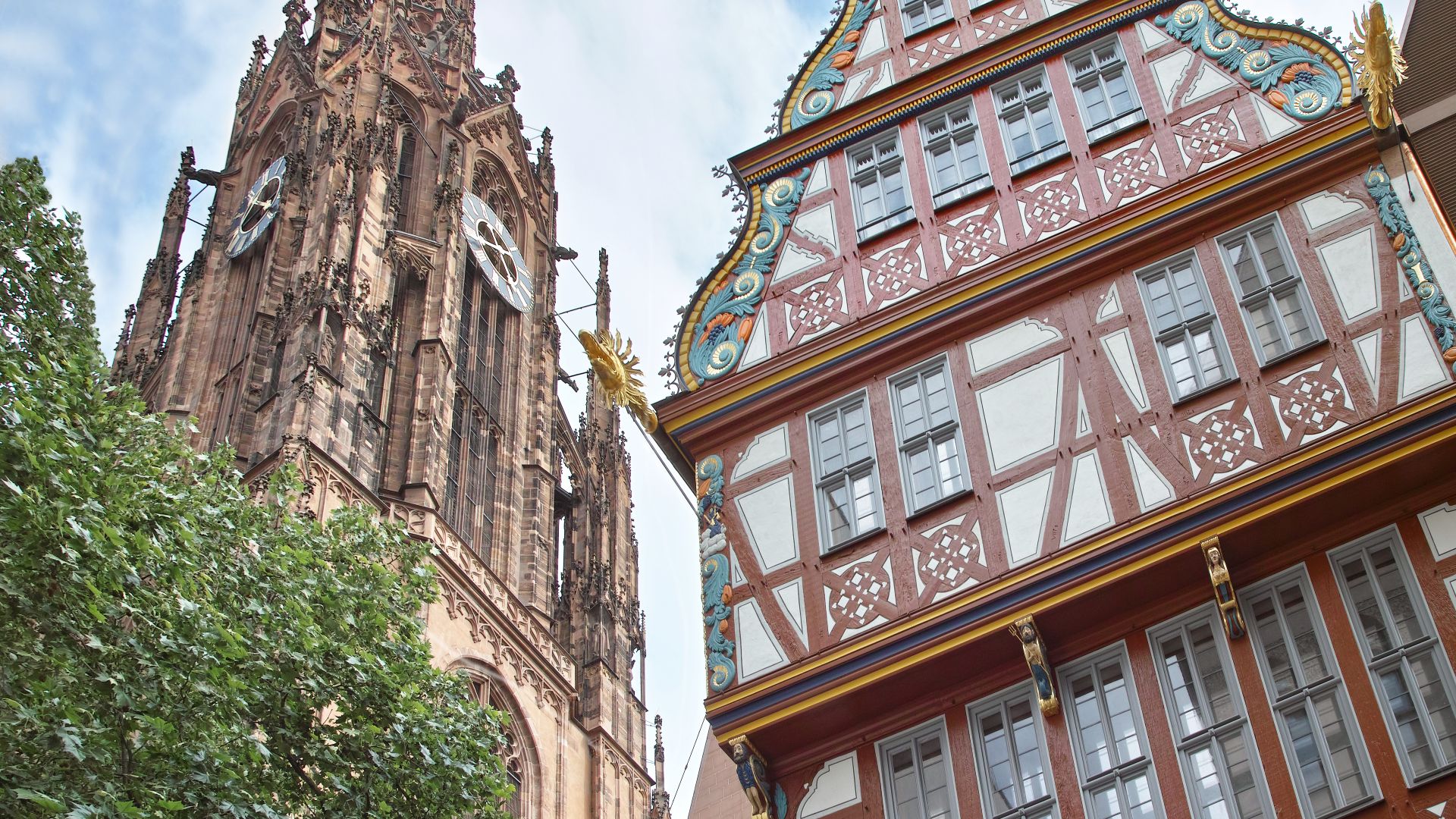 Frankfurt: nouveau vieille ville