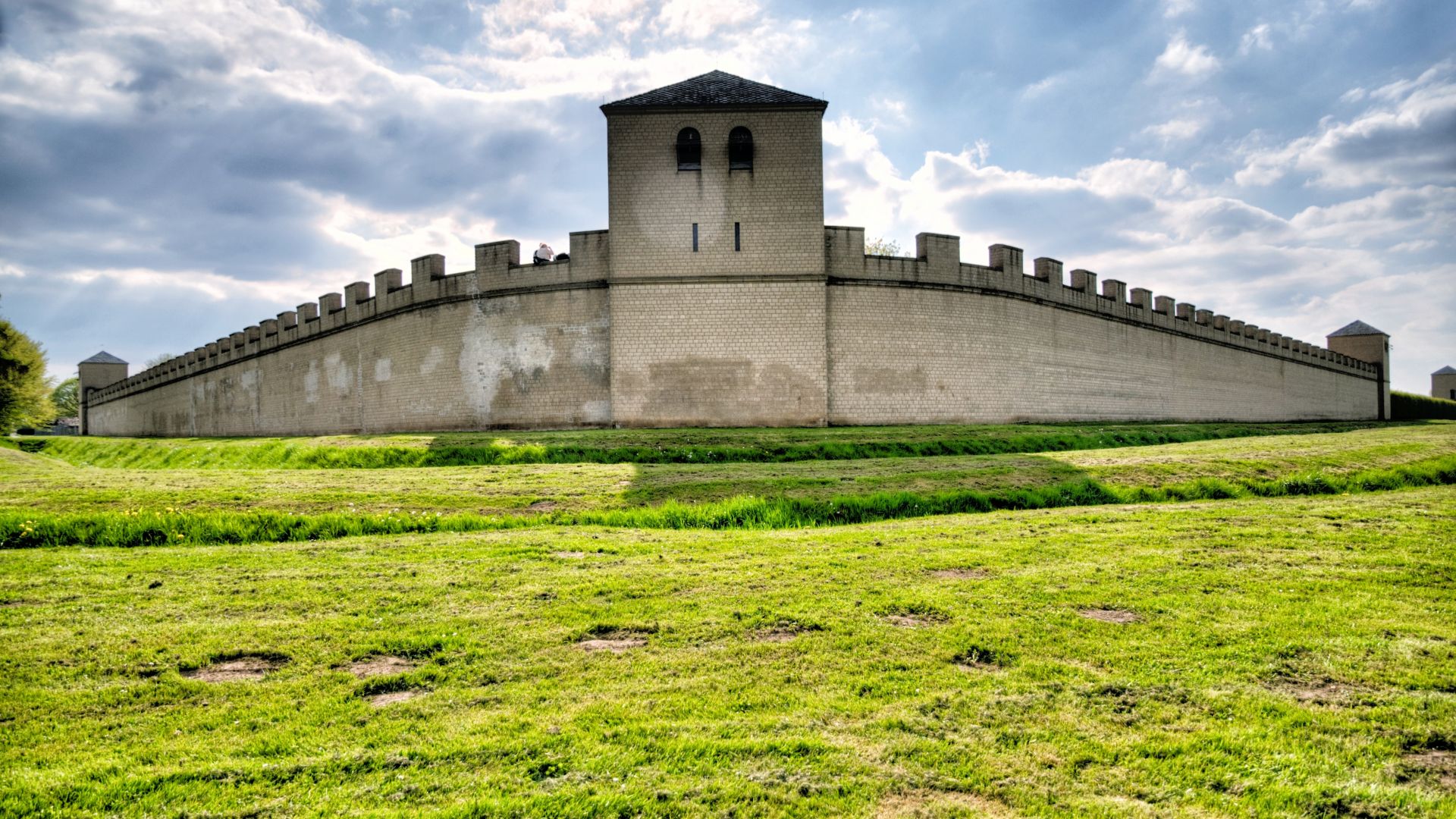 Xanten: Römermauer im Archäologischen Park Niedergermanischer Limes