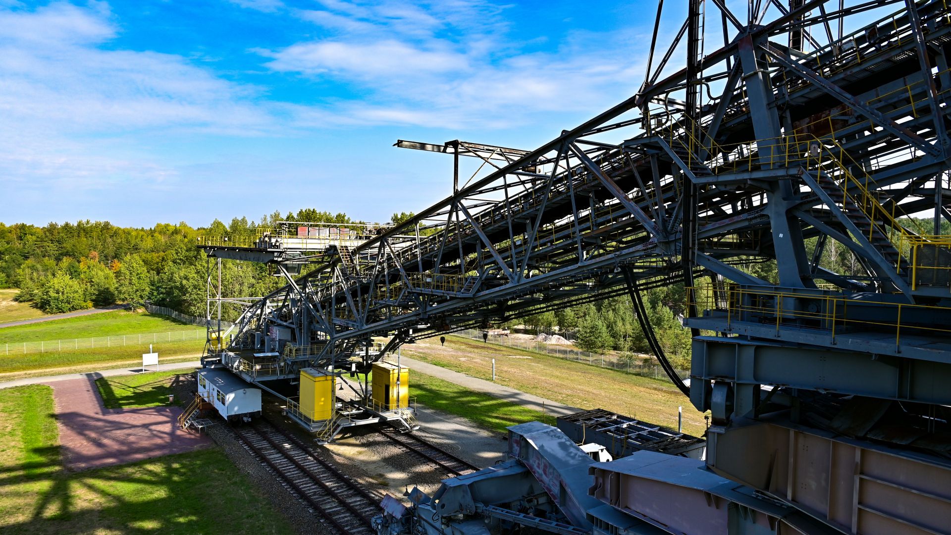 Lichterfeld-Schacksdorf: F60 conveyor bridge visitor mine