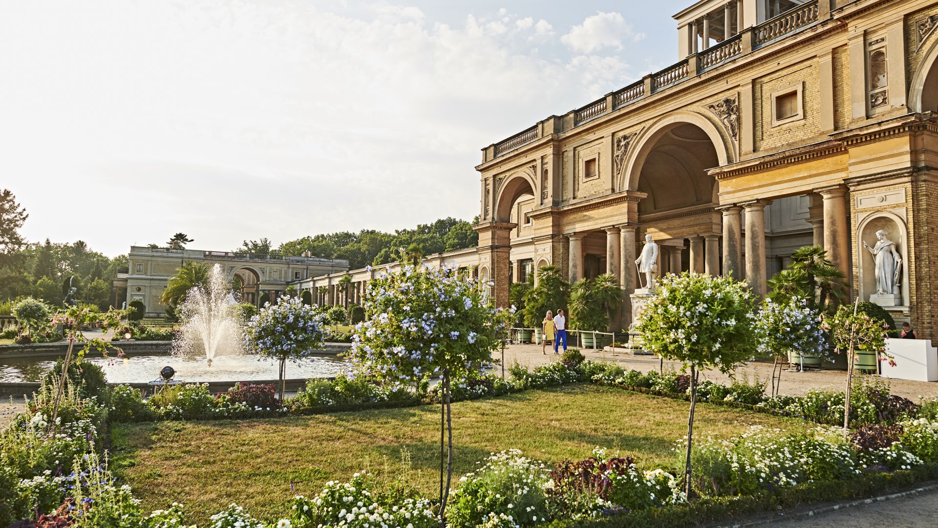 Potsdam: Orangerieschloss im Park Sanssouci