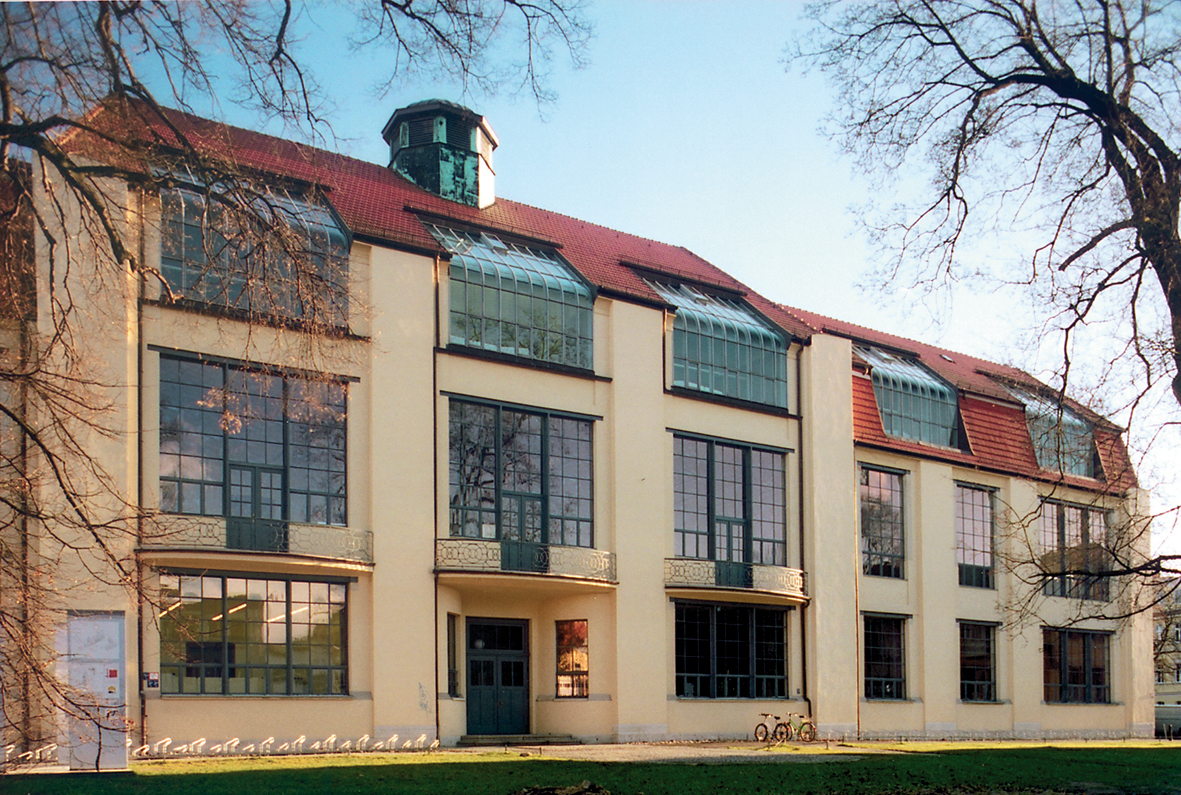 Weimar: Bauhaus-Universität, Architekt: Henry van de Velde, UNESCO Weltkulturerbe,
