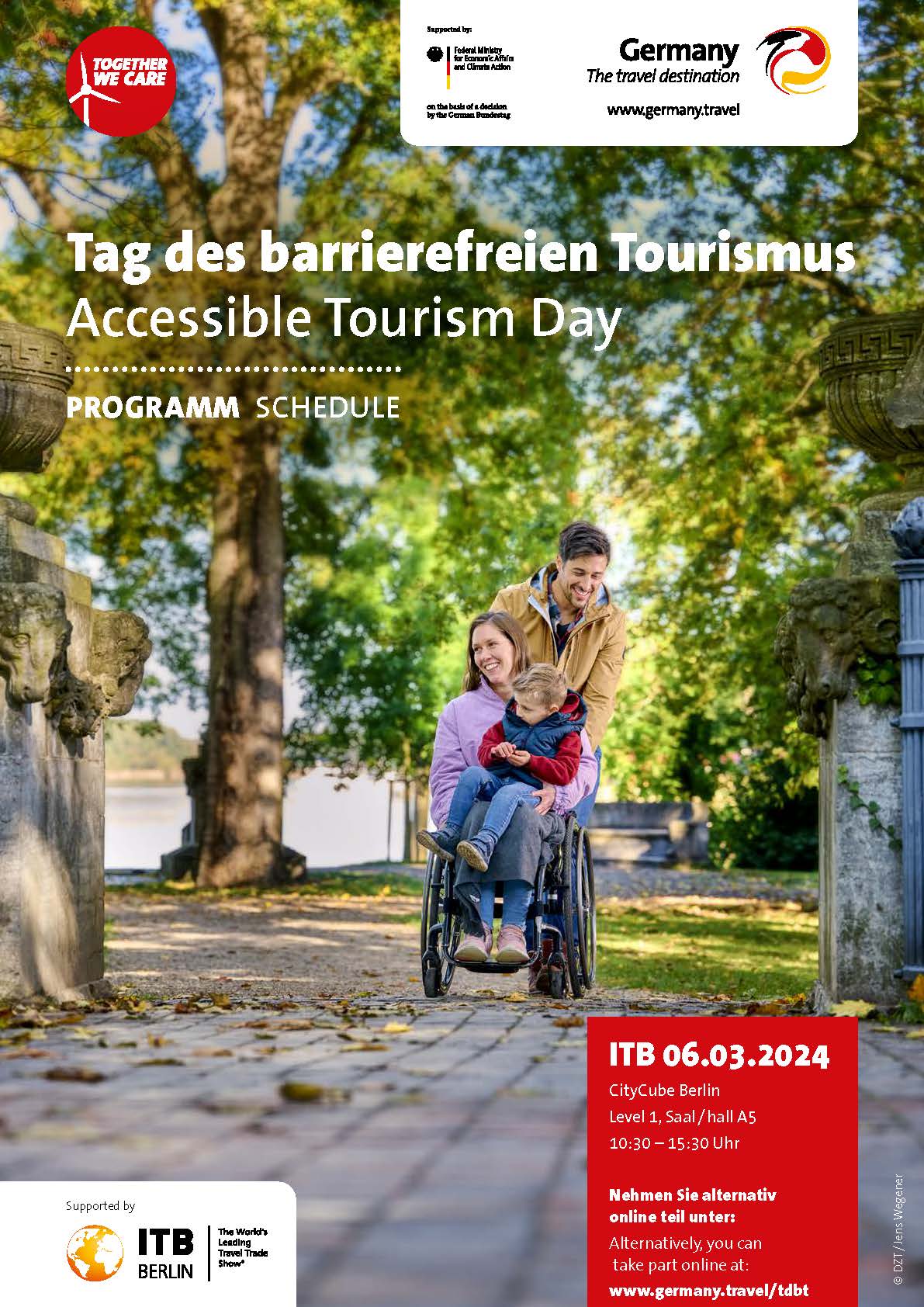Program booklet for Accessible Tourism Day